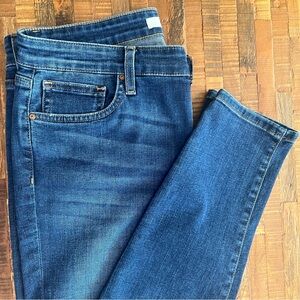 Joe's Jeans Dark Blue High-Rise Skinny Ankle
